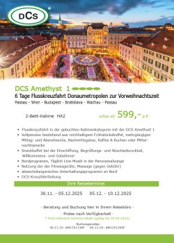 Donaumetropolen zur Vorweihnachszeit AM1 1607