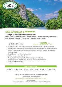 Flussreise zum Eisernen Tor AM1 050525