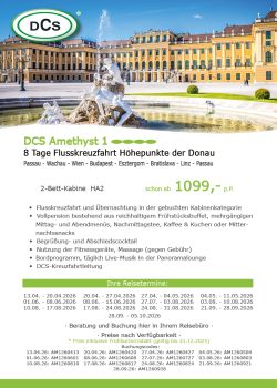 Höhepunkte der Donau AM1 050525