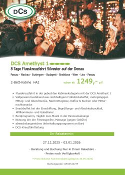 Silvester auf der Donau AM1 1607