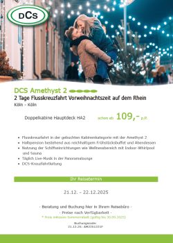 Vorweihnachtszeit auf dem Rhein AM2 1607