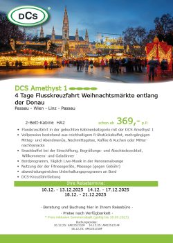 Weihnachtsmärkte entlang der Donau AM1 1607