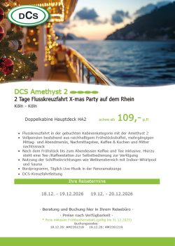 X-mas Party auf dem Rhein AM2 050525